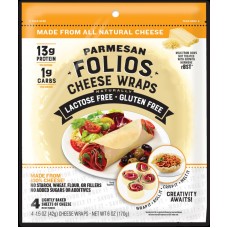 Folios Parmesan Cheese Wraps