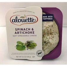 Alouette Spinach & Artichoke Cheese Spread, 6.5oz.