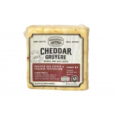 Wood River Cheddar Gruyere Roasted Red Pepper & Cracked Peppercorn 8oz